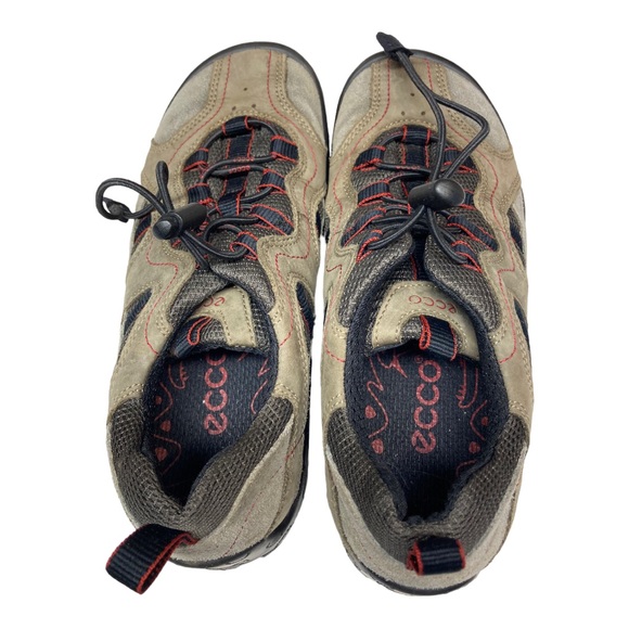 Ecco Tan and Black, No-Tie, Leather, Shoes Size 4.5-5 (EU 39) - Picture 7 of 11